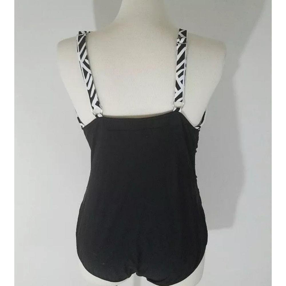 SWIM SOLUTIONS WOMEN'S ONE PIECE WAIST MINIMIZER - Picture 5 of 6